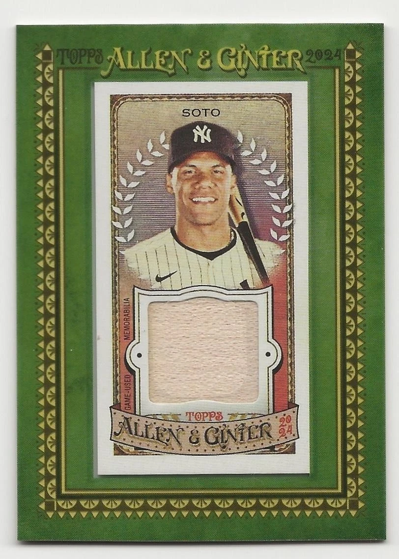 2024 Topps Allen & Ginter JUAN SOTO Mini Framed Relic - GU BAT