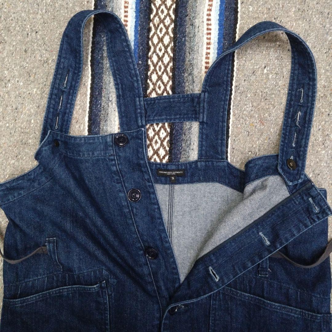 パンツ ENGINEERED GARMENTS Denim Overalls Engineered Garments Overalls in Indigo CP Denim Curated at