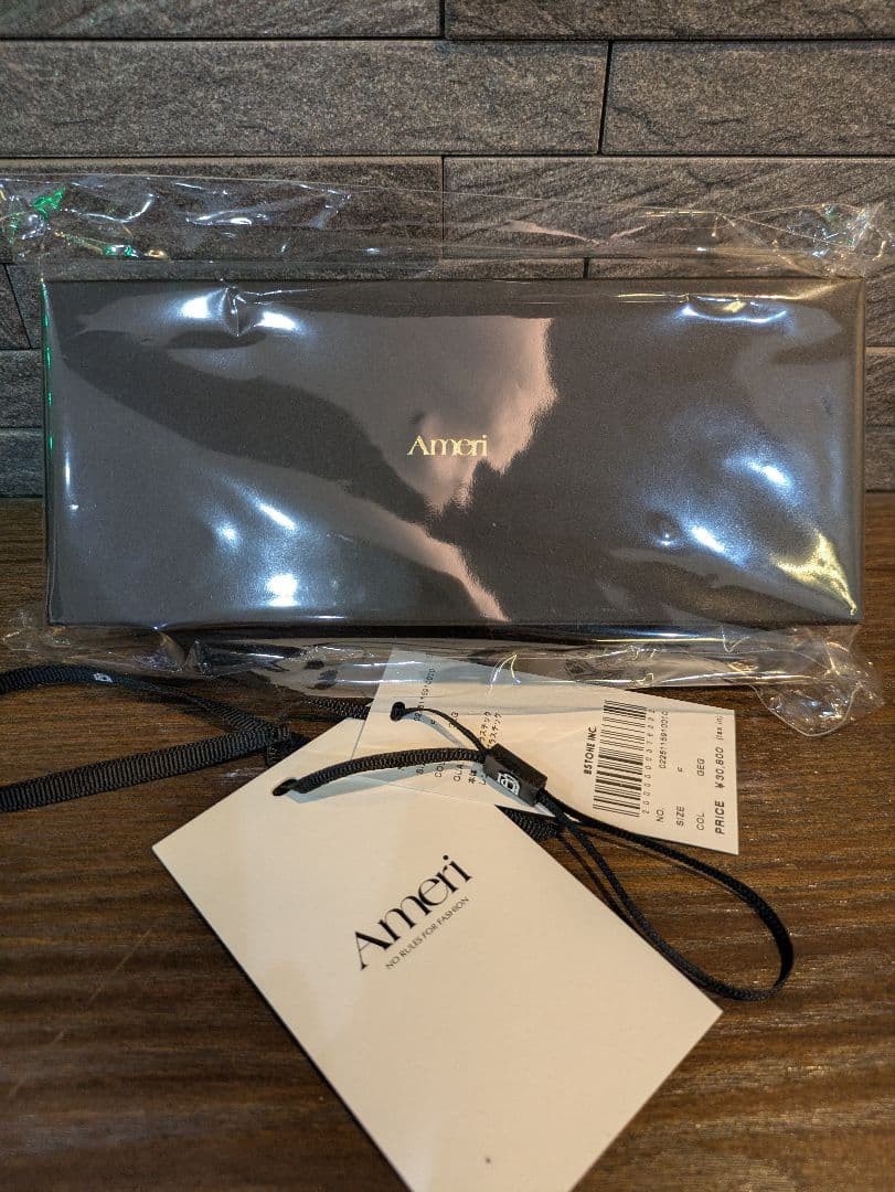 Ameri VINTAGE Acetate Sunglasses Gray Beige Frame… - image 10