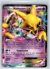 Alakazam EX 25/124 Fates Collide Holo MP/HP on eBay