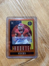 2023 Panini Legacy - Rookies Nolan Smith #185 Premium Penmanship Orange /149 
