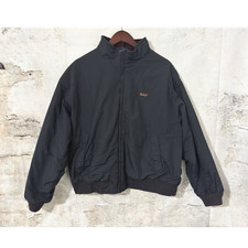 Vintage Woolrich Men's Fleece Lined Bomber Jacket Size XL