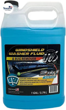 2-In-1 Windshield Washer Fluid 1 Gallon   Ready to Use, Streak-Free Formula, All