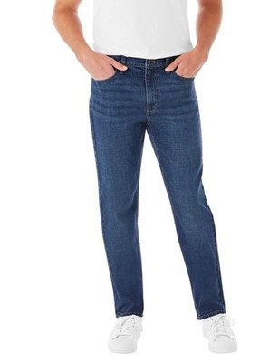 Member's Mark Men's Relaxed Fit Premium Stretch Denim Jeans Size 38X32 Dark Wash