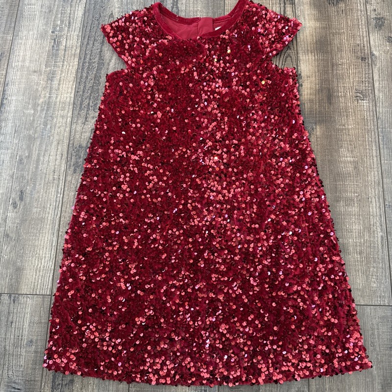 Cupcakes and Cashmere Red Sequin Dress 6 Girls