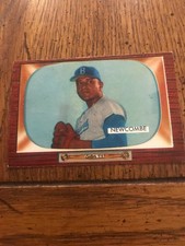 Don Newcombe Dodgers 1955 Bowman Baseball Card
