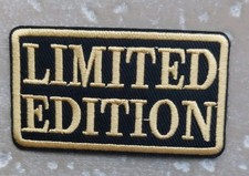 Fun Aufbügler Patch Limited Edition Gold/Sch...