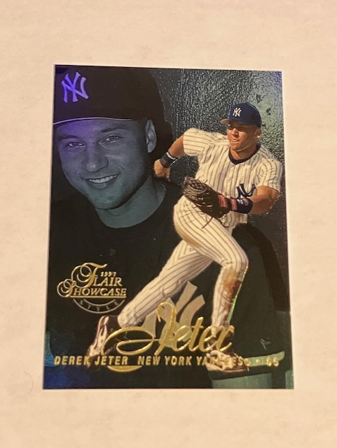 DEREK JETER 1997 Flair Showcase ROW 2 Yankees (A) 💎