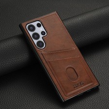 Business PU Leather Card Slots Wallet Case For Samsung Galaxy S26 Ultra S25 S24