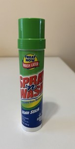 Spray ‘n Wash Laundry Stain Remover Stick 4.4 oz, Discontinued, about 75% full