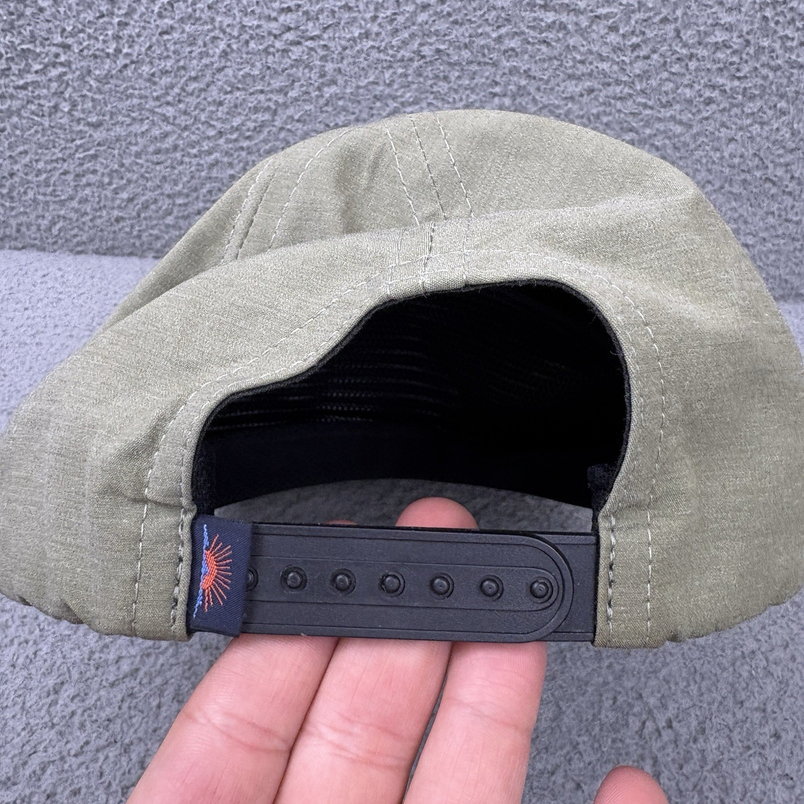 Faherty Hat Cap Snapback Adjustable Green ACK Pat… - image 5