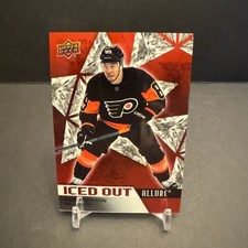 2021-22 Upper Deck ALLURE ICED OUT Hockey #IO-8 Cam Atkinson EX/NM