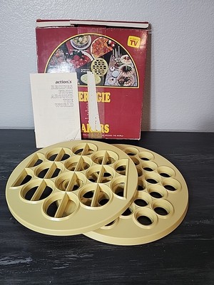 Action's Perogie Makers with Original Packaging 1984 & Recipe Book As See On TV
