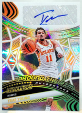 /25 Trae Young AUTO 2024-25 Revolution Around the Rim Autographs SP Holo