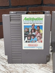 NES Game Lot(x4) OEM Swords & Serpents, Mission Impossible, Golf, Anticipation