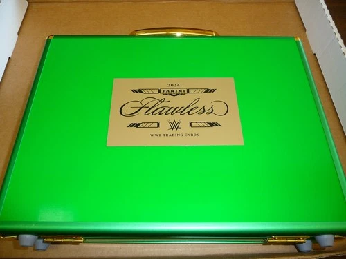 2024 Panini FLAWLESS WWE WRESTLING EMPTY BOX NO CARDS BRIEFCASE