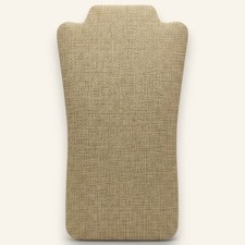 Linen Jewelry Display Stand For Necklaces  Chains - 12" Tall - Durable  Elegan