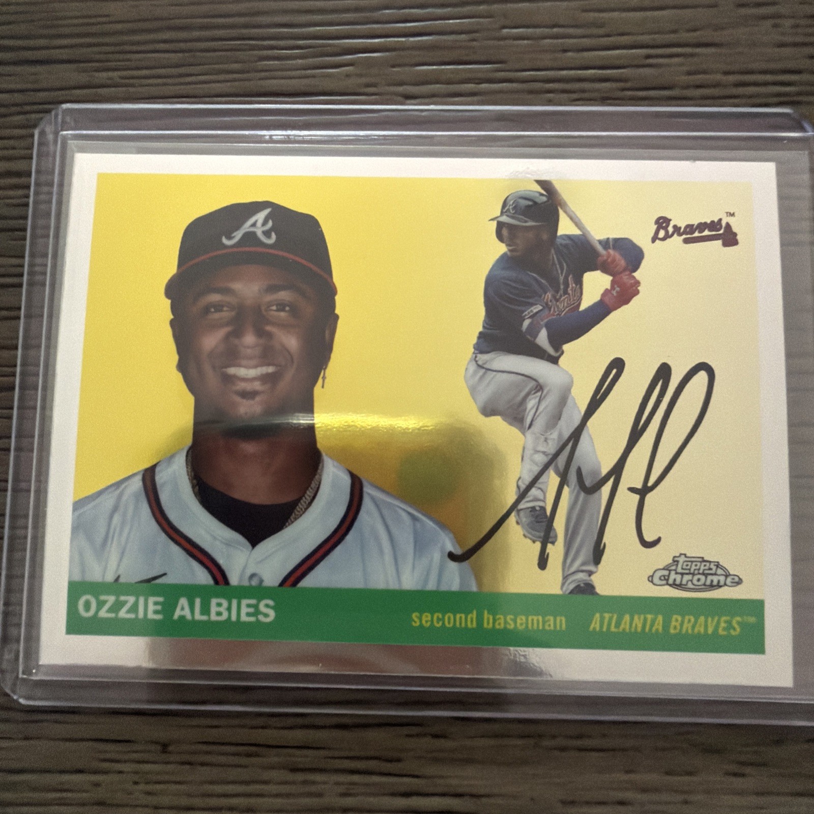 2025 Topps Chrome Platinum Ozzie Albies #29
