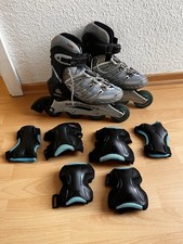 Salomon Siam 6 Inliner Inlineskates Damen Größe 39 2/3 mit Ausrüstung Top