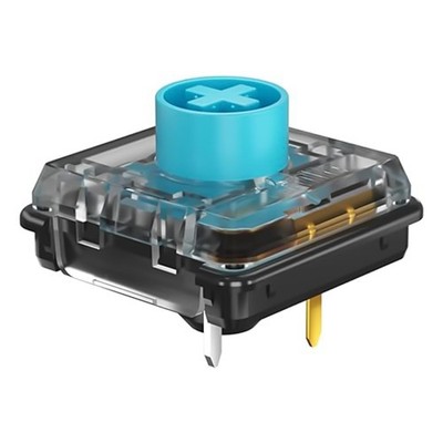 72 PCS Kailh Choc V2 Blue Low Profile Switches 4Pin 55gf Clicky RGB MX