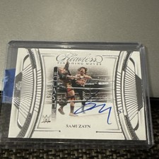 2024 Panini Flawless WWE Sami Zayn Sapphire Finishing Moves 07/25 Ebay 1/1 🔥 