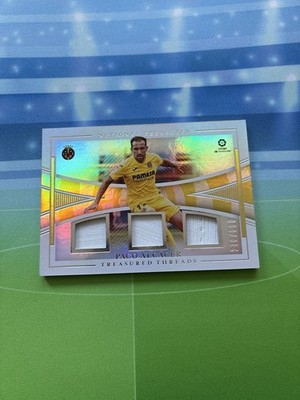2020-21 Panini Chronicles Treasured Threads Relic Paco Alcacer /500 Villarreal