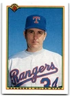 Nolan Ryan 1990 Bowman Baseball Card #486 Texas Rangers