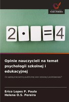 Erico Lopes P. Paula (U. A.) | Opinie Nauczycieli Na Temat Psychologii...