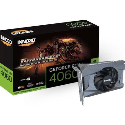 Inno3D Nvidia RTX 4060 Compact 8GB GDDR6 Graphics Video Card