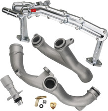 Upgraded Metal Coolant Water Pipe System Kit Compatible with Land Rover Range Ro