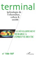 Collectif | Le DéVeloppement Durable à L'éPreuve Des TIC | Taschenbuch (2020)