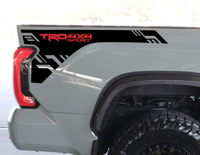 TRD*4x4*SPORT*  Tundra Sticker FOR * 2022 to 2026 *BED SIDE STRIPES DECAL SET