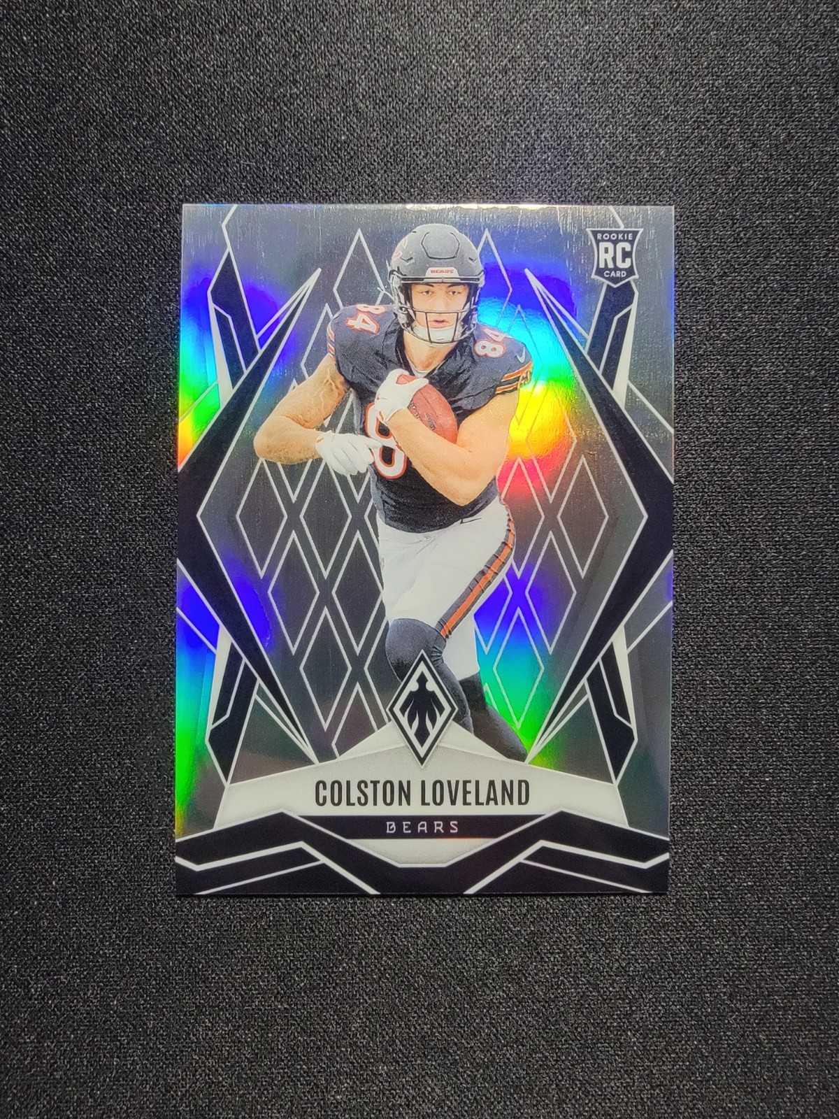 Colston Loveland 2025 Panini Phoenix SILVER PRIZM CHICAGO BEARS RC #179