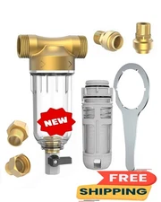 Filtro, sistema de filtro de agua para toda la casa con retrolavado para agua de