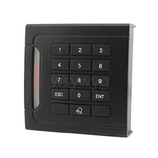 125K RFID ID EM4100 Reader keypad Weatherproof Wiegand26 For Access control 5Fob