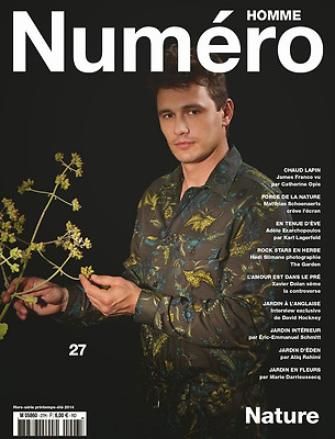 Numero Homme,James Franco,Matthias Schoenaerts,Adele Exarchopoulos,Hedi Slimane 