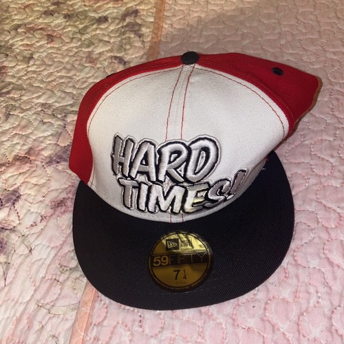 LA Los Angeles Dissizit! DMC DZT Hard Times! New Era Hat Fitted Size 7 1/4 - Picture 11 of 11