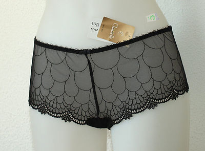Shorty Chantelle Icone - Noir Dentelle - Taille FR 42 - Neuf Avec étiquettes - Superbe !