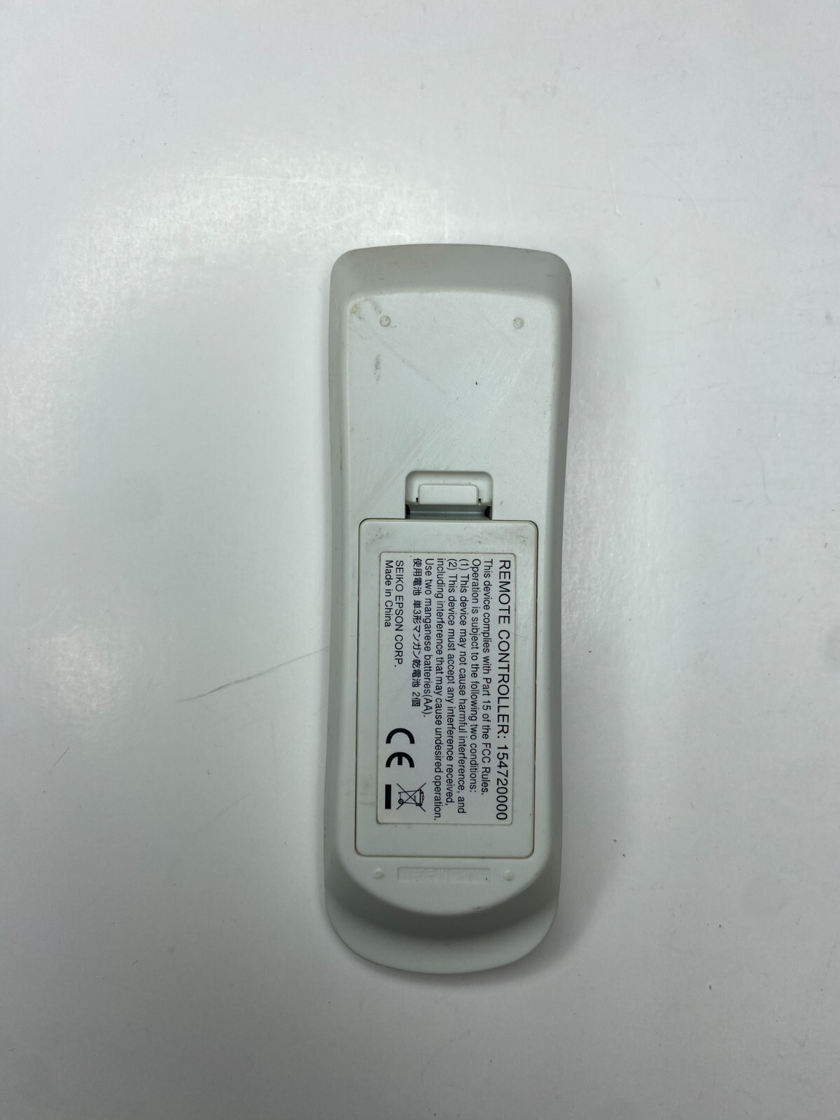 Epson 154720000 Projector Remote Control - OEM for VS210 VS310 154720001 VS315W