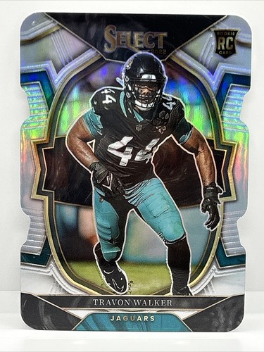 2022 select football Travon Walker RC Die Cut Concourse Jaguars