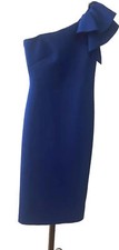 eliza j Blue One Shoulder Dress New With Tags Size 6