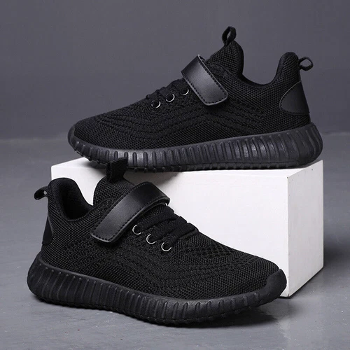 Nerteo Slip-On Sneakers Für Mädchen – Leicht, Bequem, Mit Klettverschluss, Rutschfeste Sohle, Für Schule & Freizeit