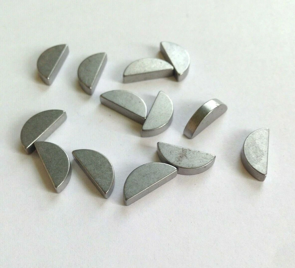 SELO New Imperial Woodruff Key 1/8" x 1/2" . Steel