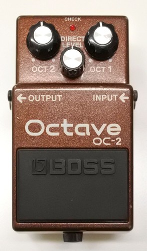 BOSS OC-2 Octave Guitar Effects Pedal 1997 #571 DHL Express or EMS