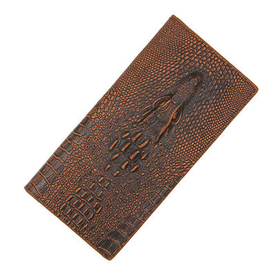 Portefeuille Long Cuir Homme - Noir Ou Marron, Sans étiquettes, Neuf Jamais Utilisé