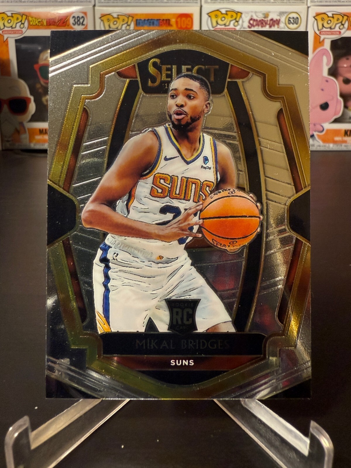 2018-19 Panini Select #192 Mikal Bridges Premier Level RC Rookie