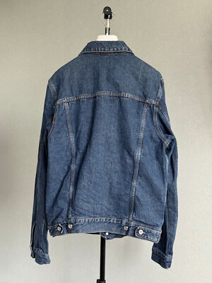 ジャケット・アウター 2000s katharine hamnett london denimcoat Vintage Hamnett By Katharine Hamnett Denim Jacket Mens Small