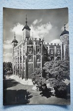 The White Tower - Tower of London - United Kingdom - RPPC