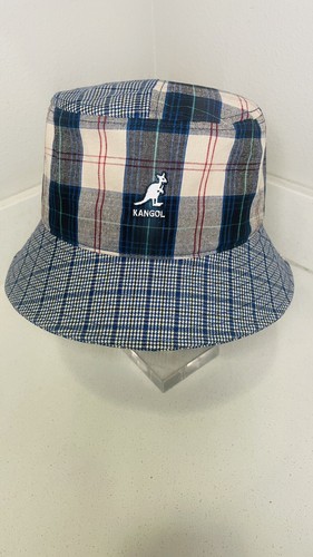 Kangol Plaid Mash-Up Bucket New Medium 