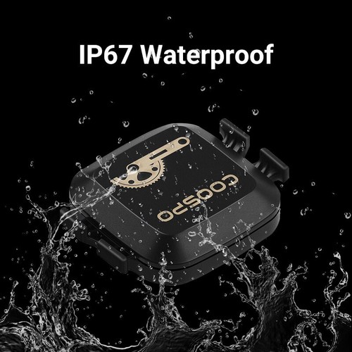 CooSpo BK467 Cadence/Speed Sensor Dual Mode Bluetooth 4.0 ANT+ For Wahoo Garmin - Picture 3 of 6